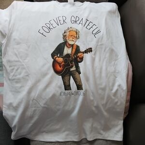 Forever Grateful Graphic Short Sleeve T-Shirt XXL New Without Tag